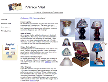 Tablet Screenshot of minikinmall.com